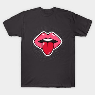 Pop-Art lips T-Shirt